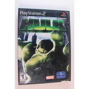 Hulk (Sony PlayStation 2, 2003, PS2) authentic, tested/works